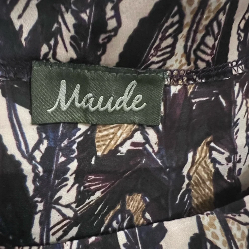Anthropologie Maude boatneck dolman short sleeve mini dress. Size Small. - Picture 3 of 7